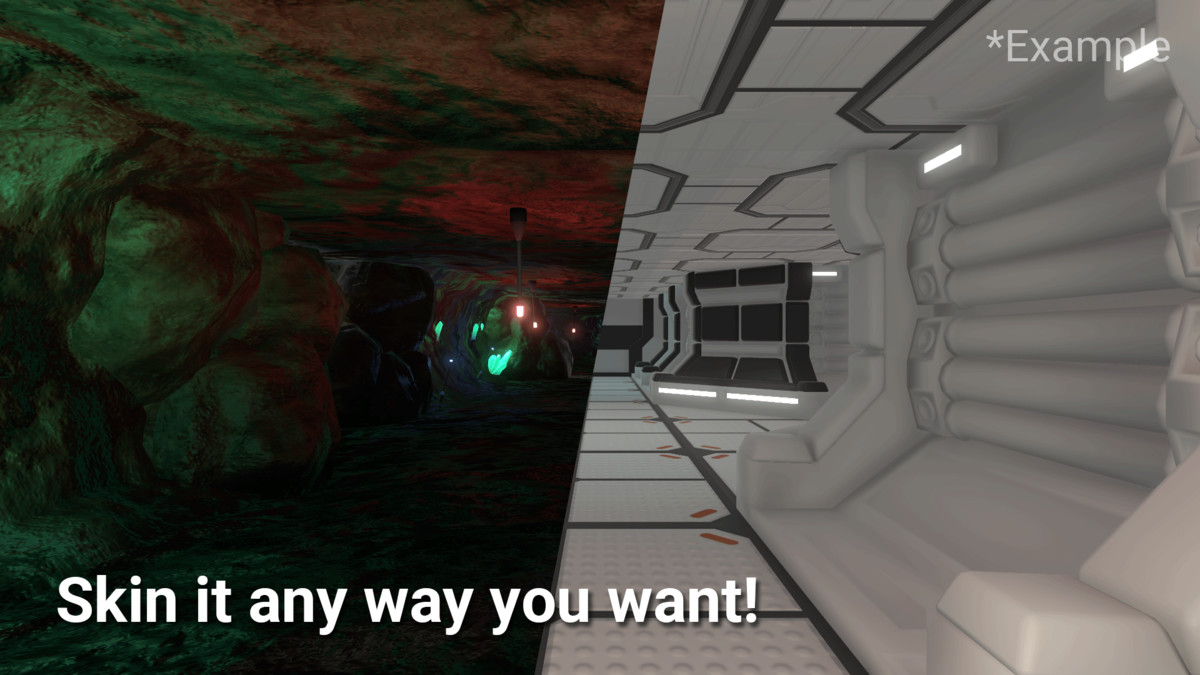 Procedural Rooms & Corridors Dungeon Generator (WFC) | MoraMapGen