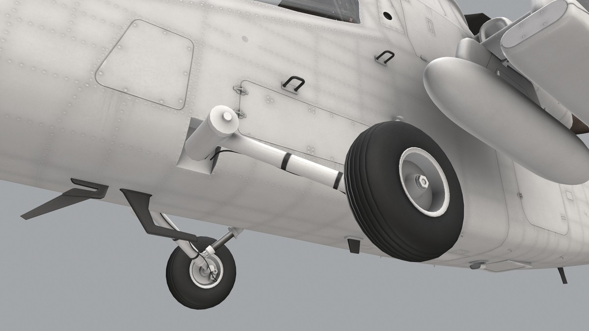 OH-1 Ninja Blank Livery Basic Animation (4