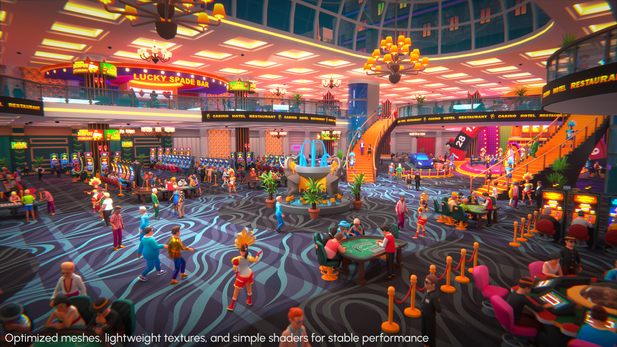 Casino - Low Poly Asset Pack