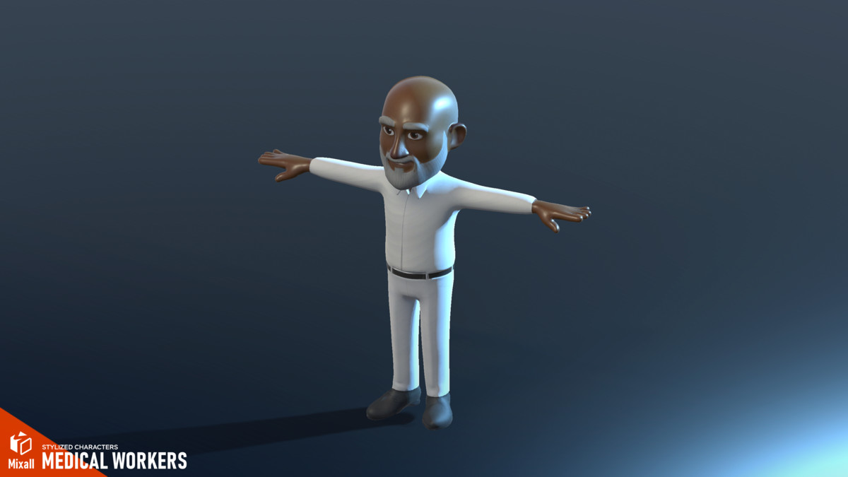 Medical workers - stylized characters