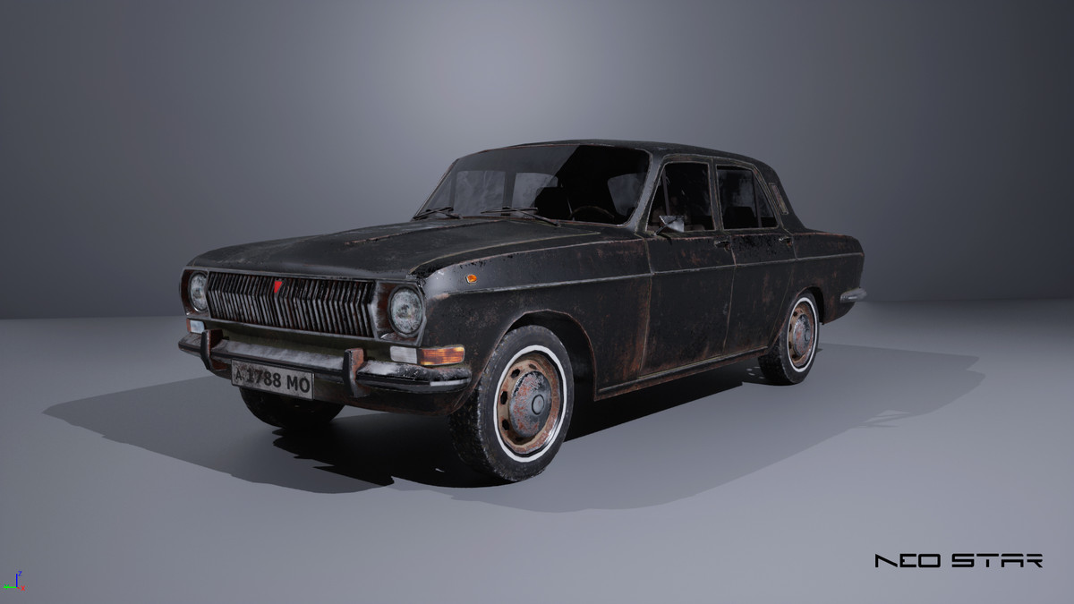 Old Soviet Cars Pack