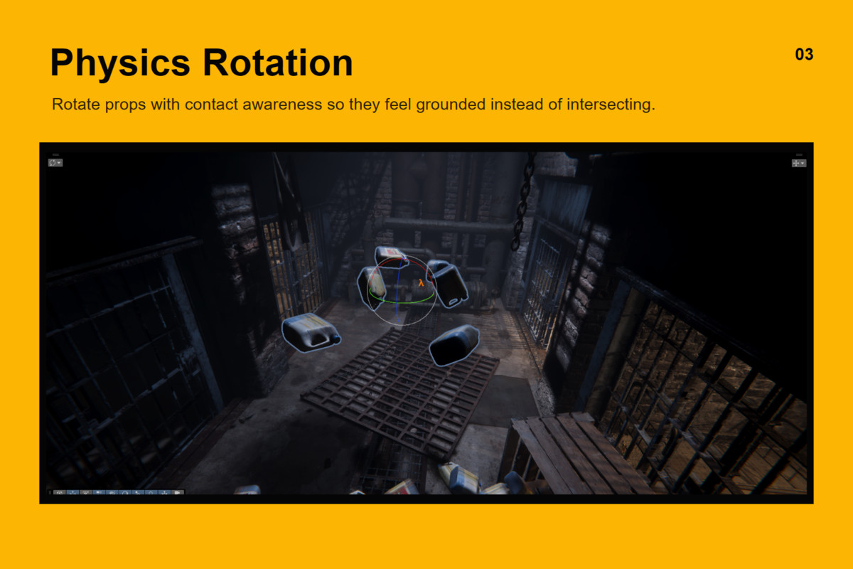 RealTransforms - Physics Placement