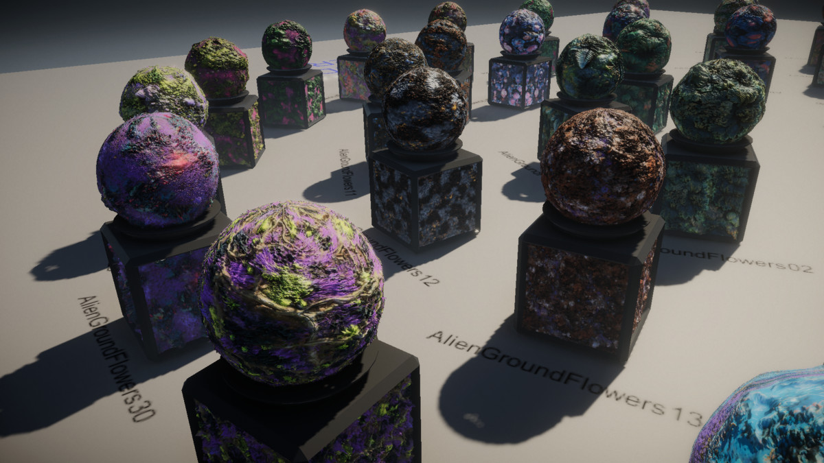 Alien Nature Materials - Foliage