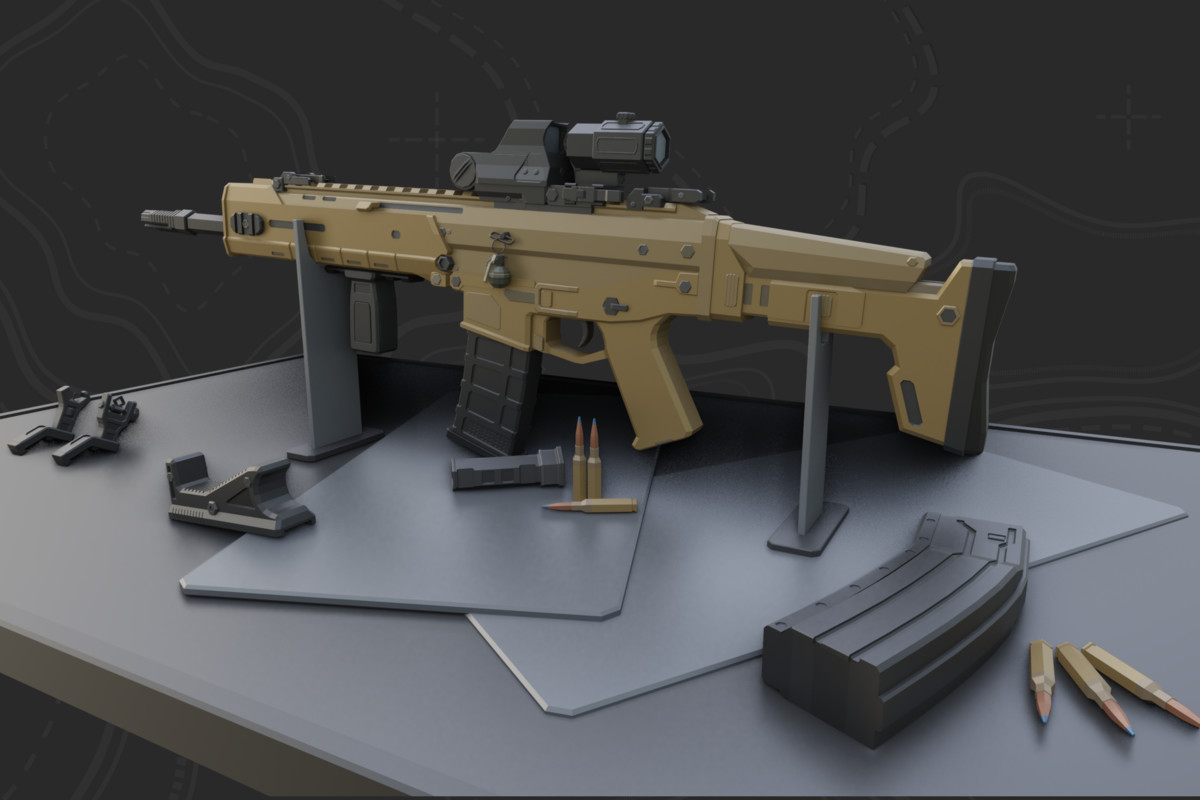 Low Poly Weapon Bundle Pack V