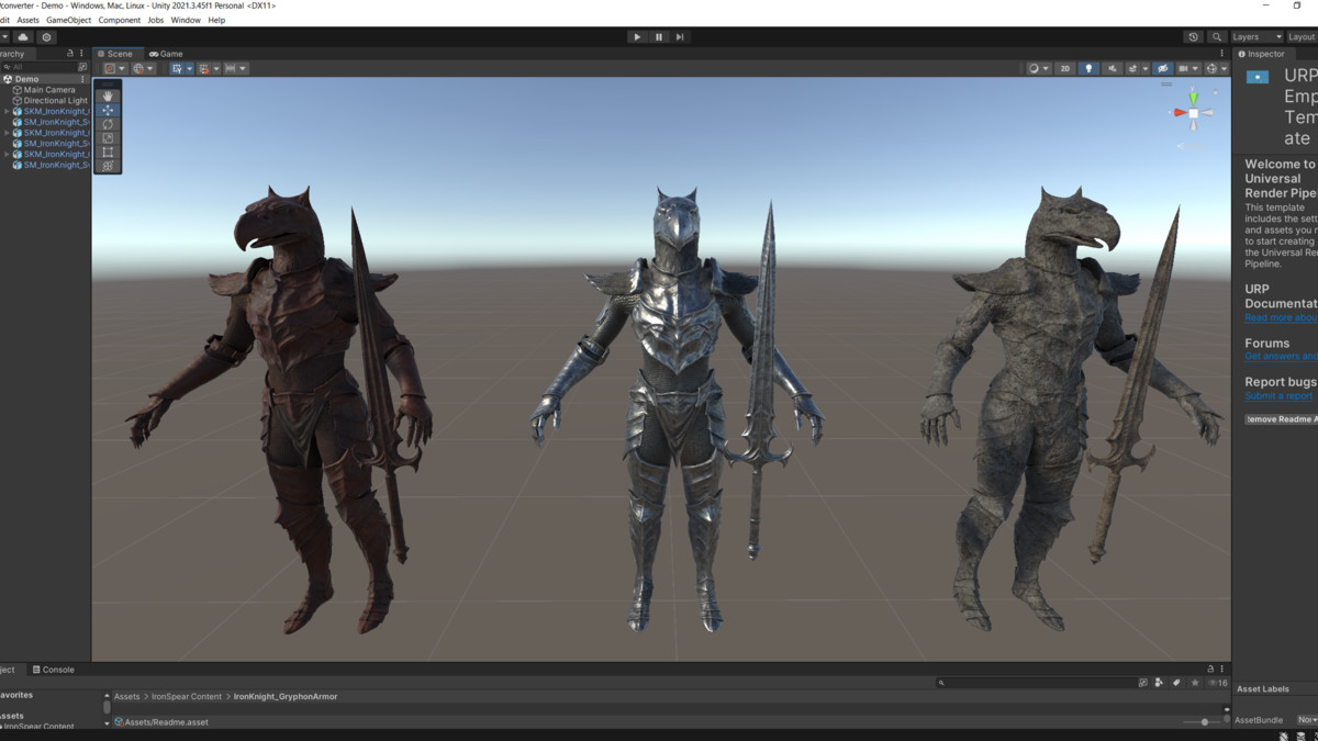 Iron Knight Gryphon Armor