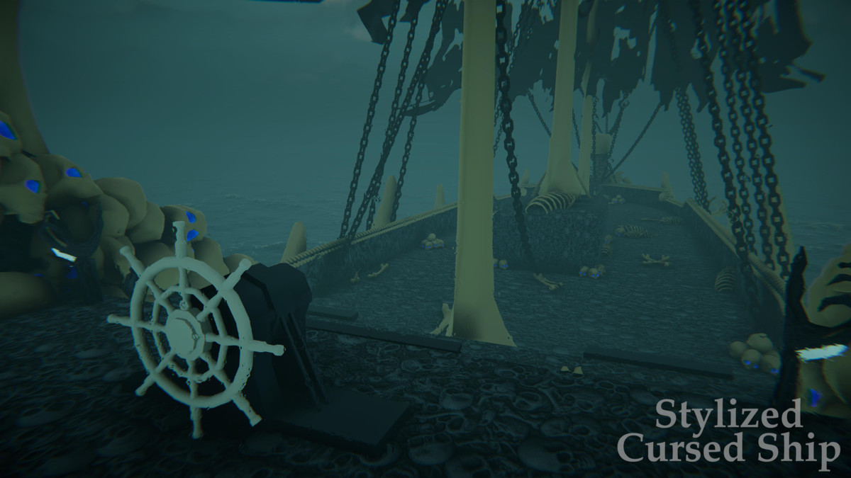 Stylized Cursed Ship - By Yorakeys