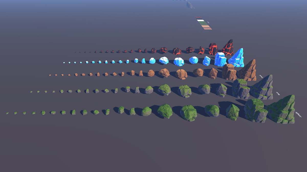Stylized Nature - Rocks & Boulders