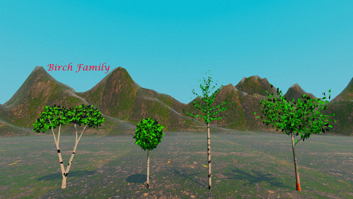 FogWood - Stylized Trees Procedural Vegetation Pack