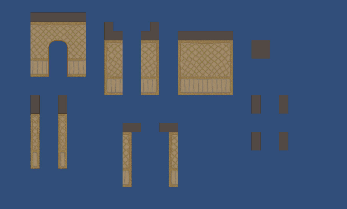 2D House Include Inside - InfiBatnis