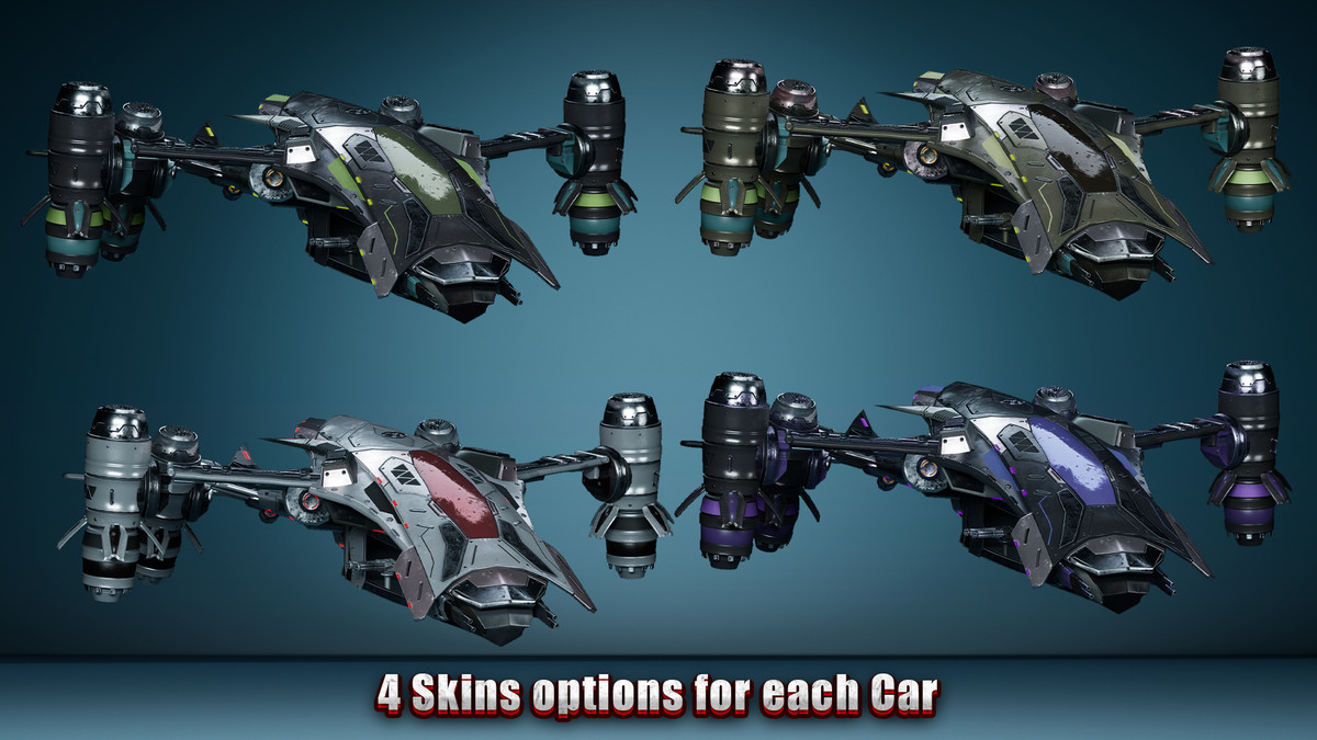 Sci-Fi Transports pack