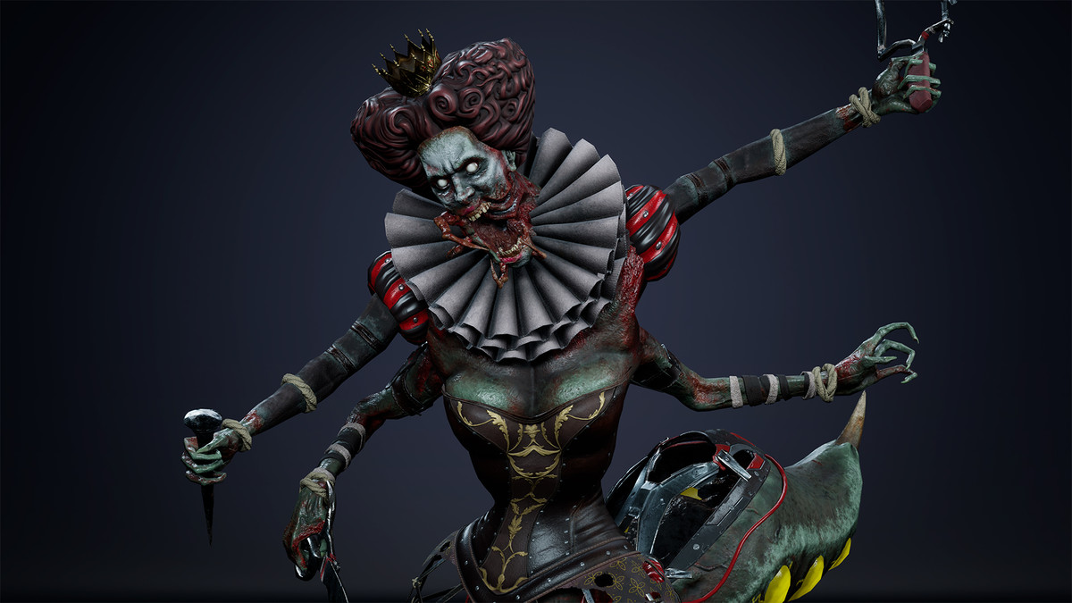 Fantasy Cyborg Queen