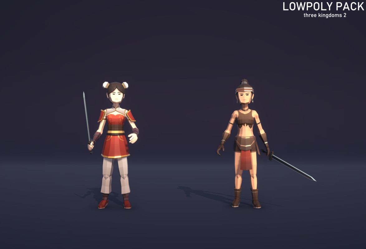 LowpolyPack_Three Kingdoms 2