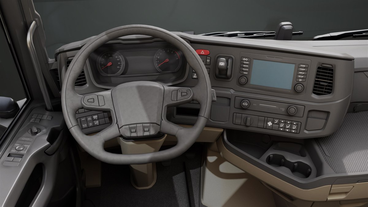 Heavy Truck Chassis 06 Interior URP HDRP Textures