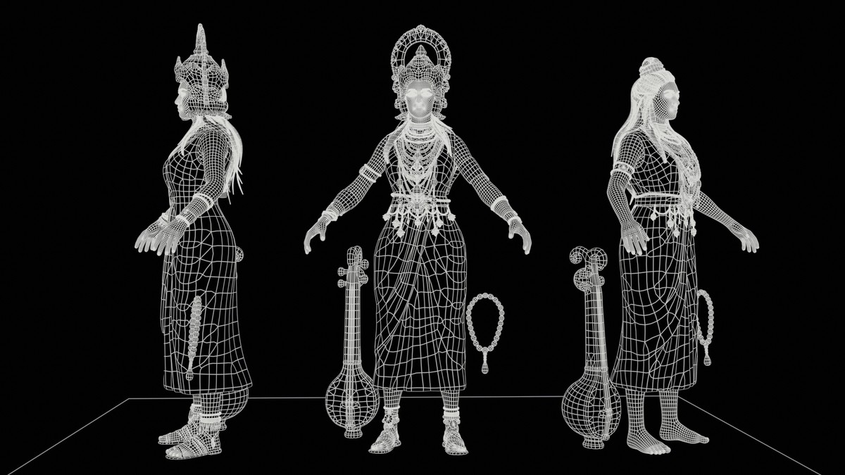Indian Goddess Saraswati