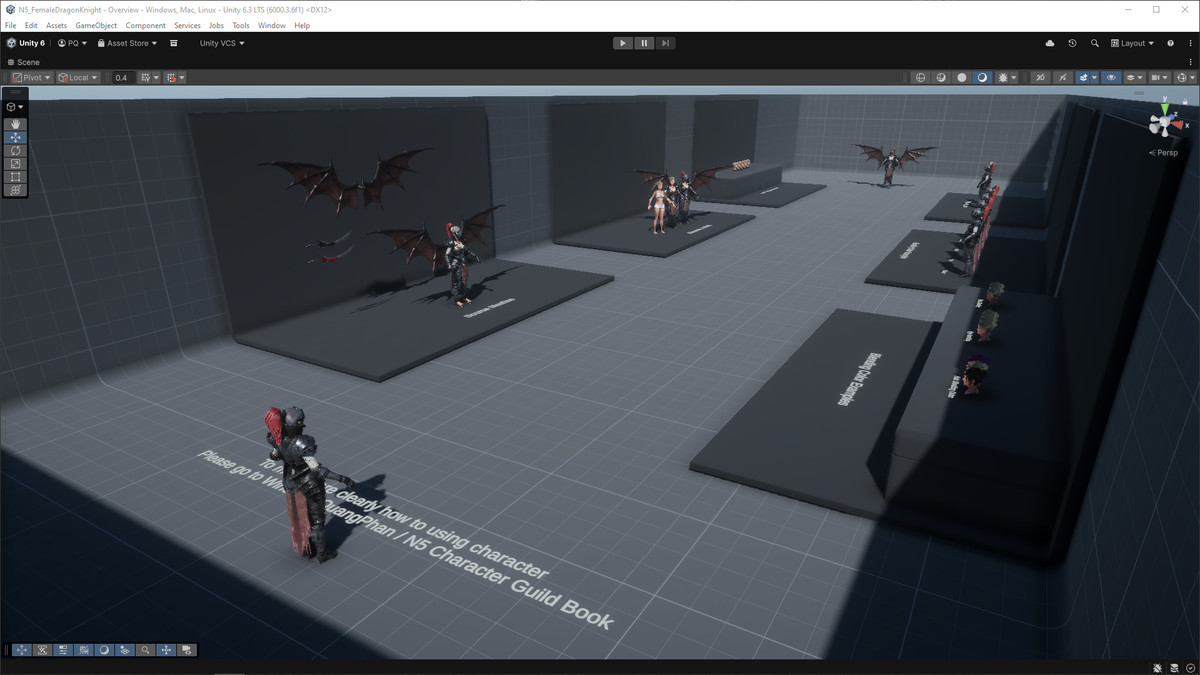 N5: Vyara | Female Dragon Knight