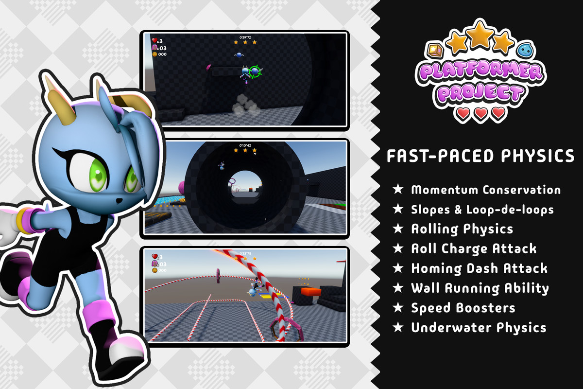 Platformer Project - 3D & 2.5D Platformer Game Kit