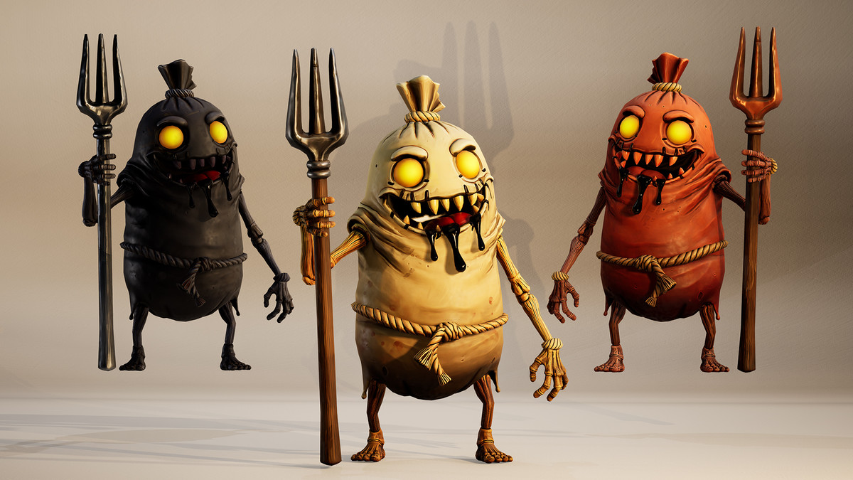 Nightmare Harvest Monsters 1 – Stylized Character Pack (5 Characters, 15 Skins)