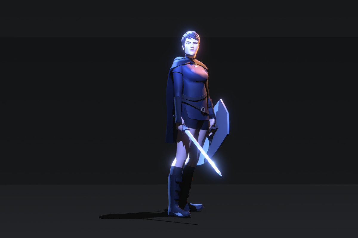 Polyquest Heroes: Warrior I Huntress