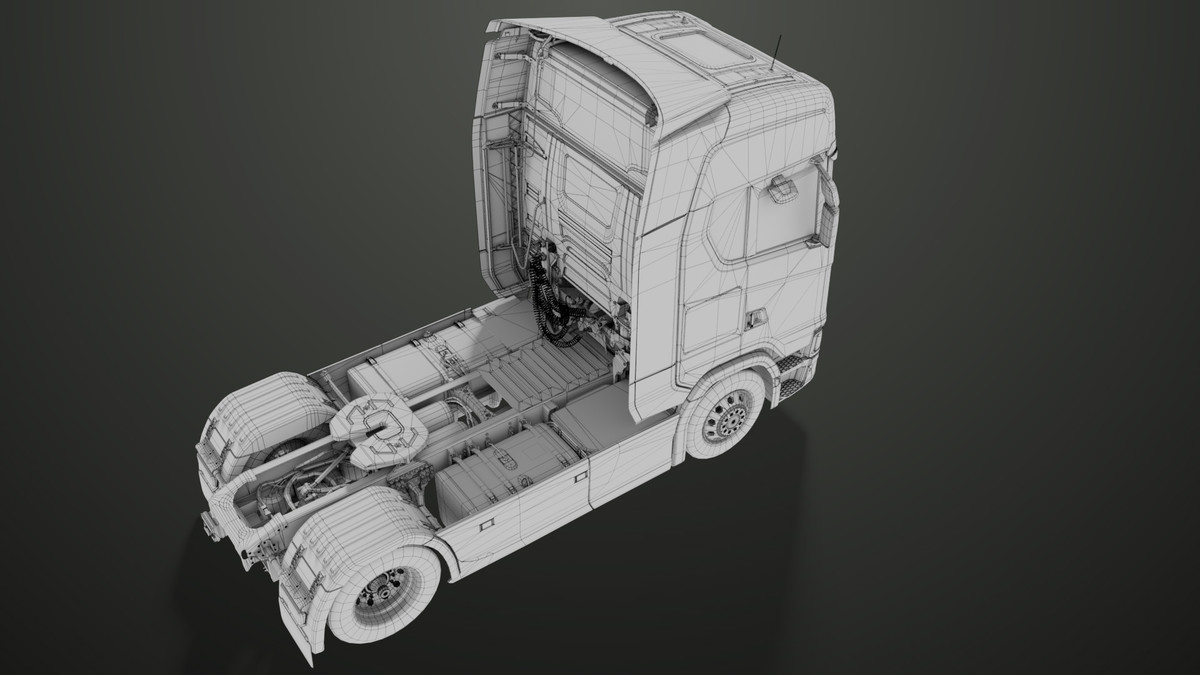 Chassis 06 Generic White URP HDRP Textures
