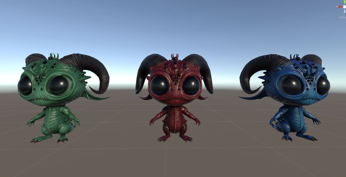 Cute Monster Dragon