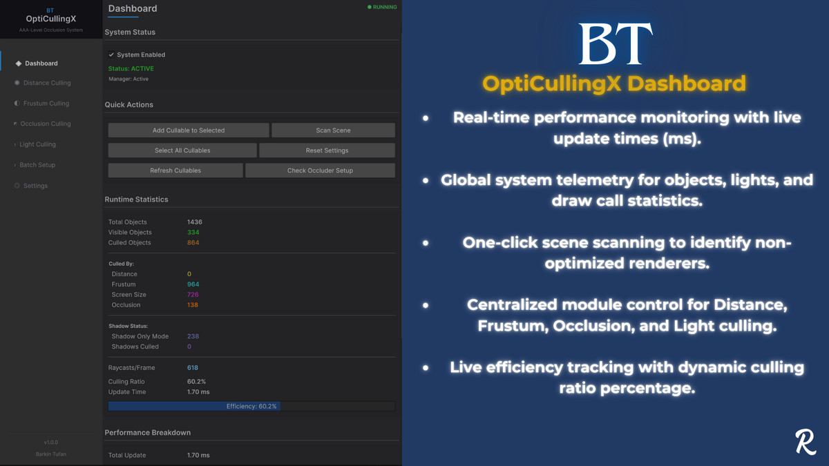 BT - OptiCullingX: AAA-Level Occlusion Optimization System