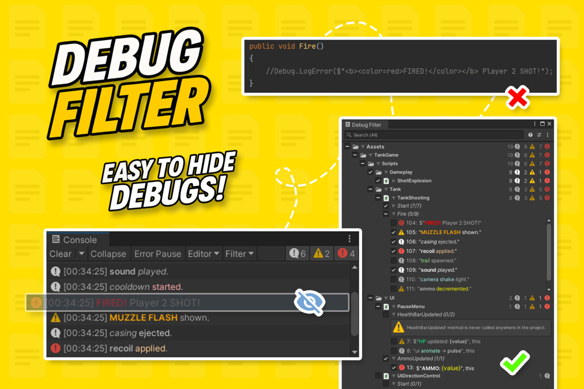 DEBUG FILTER – Advanced Log & Debug Management