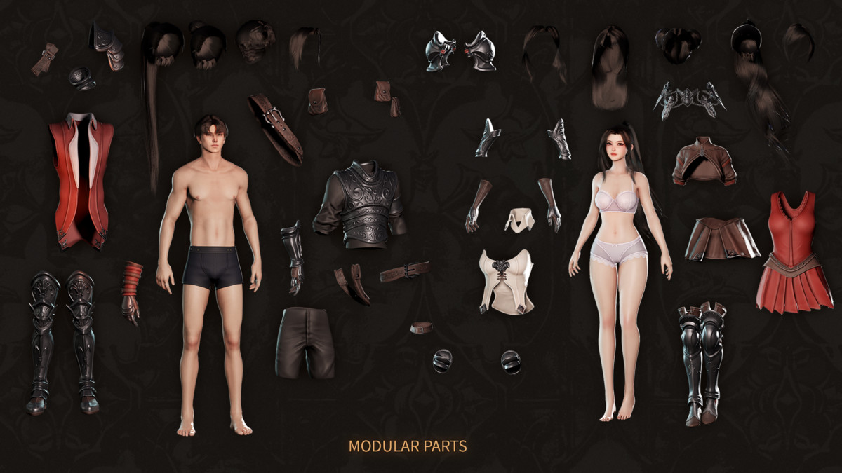 MMORPG Characters - Mega Collection - Warriors, Archers, Mages