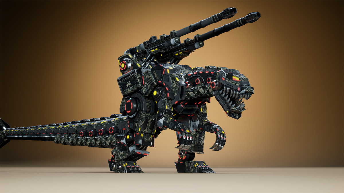 Sci-Fi Dino Gunner