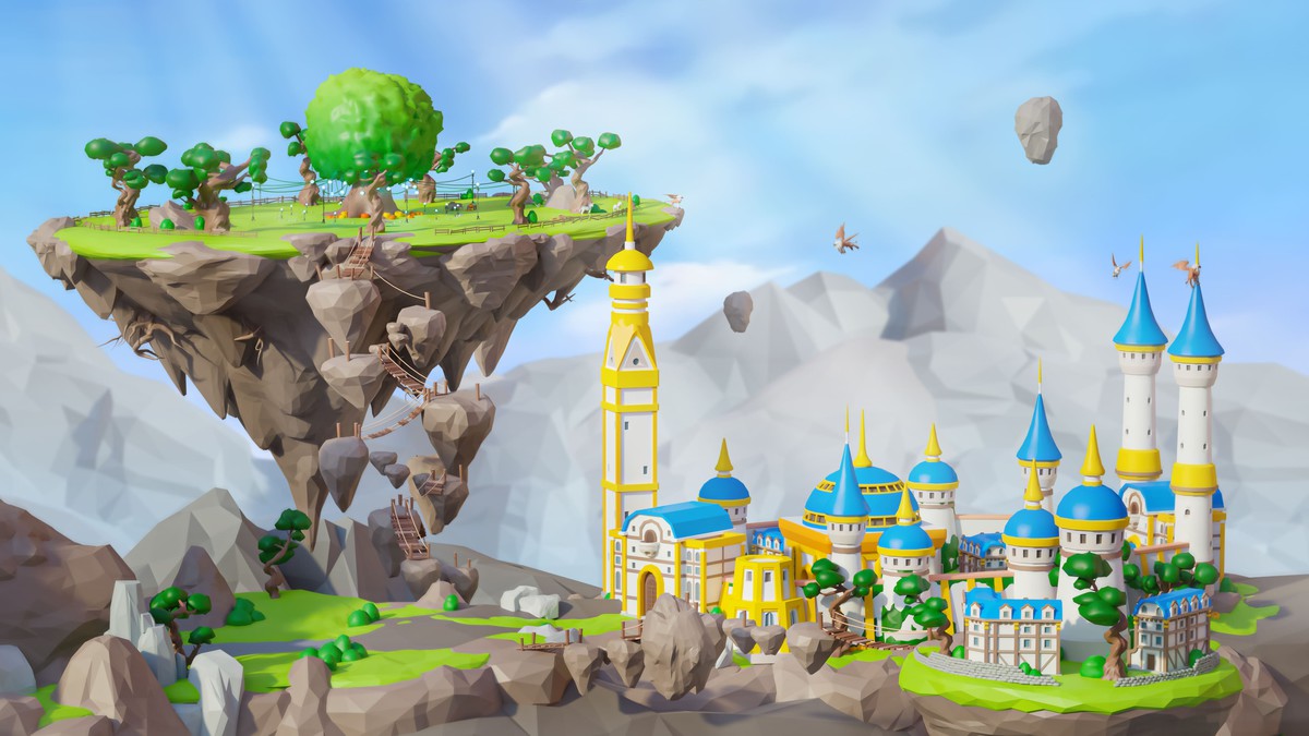 Fantasy - Low Poly 3D Models Pack