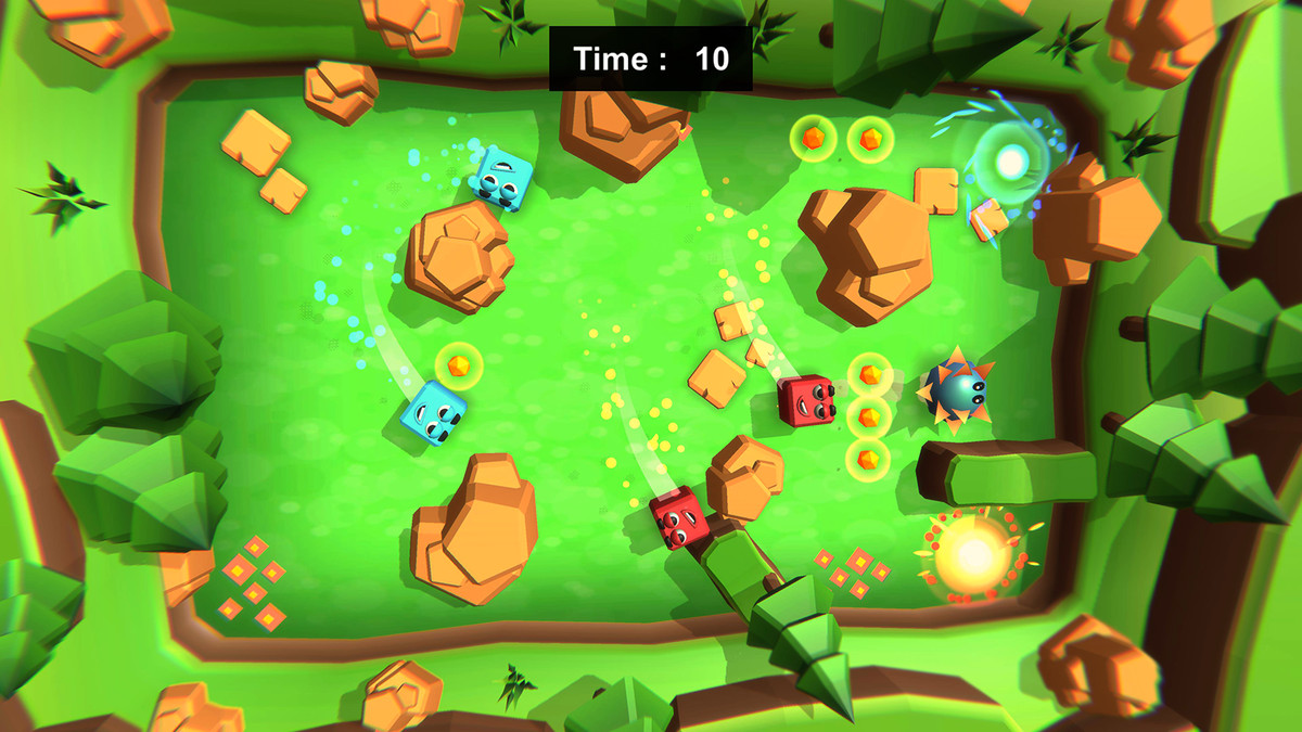 Cubes Gravity 3D - Game Template