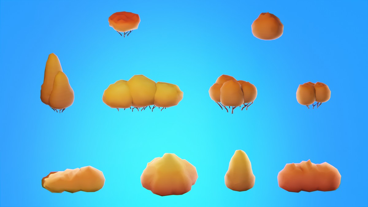 Low Poly Seasonal Forest Biome by IGS