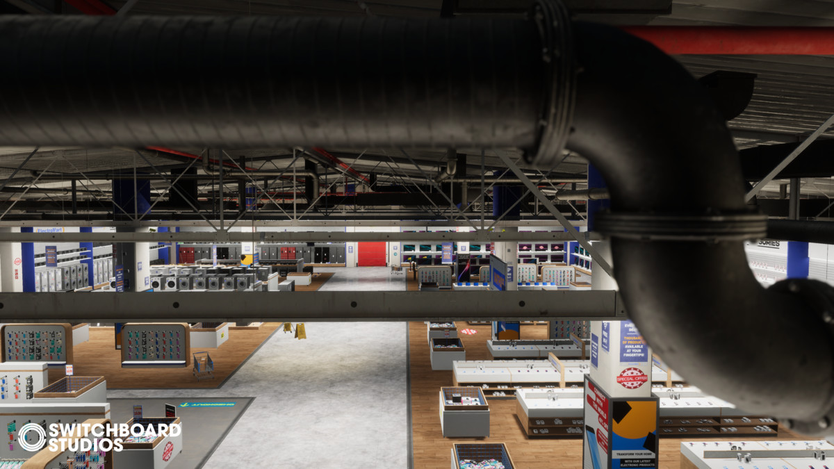 Electronics Mega Store Modular Environment