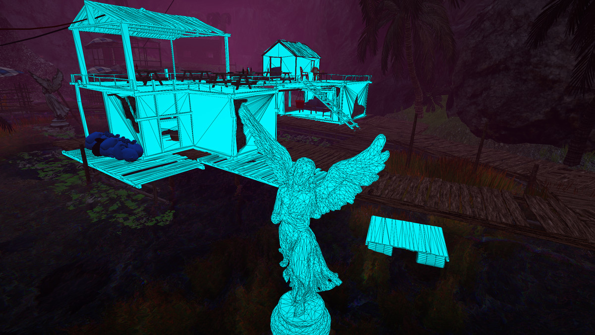 South Pacific Island - Map