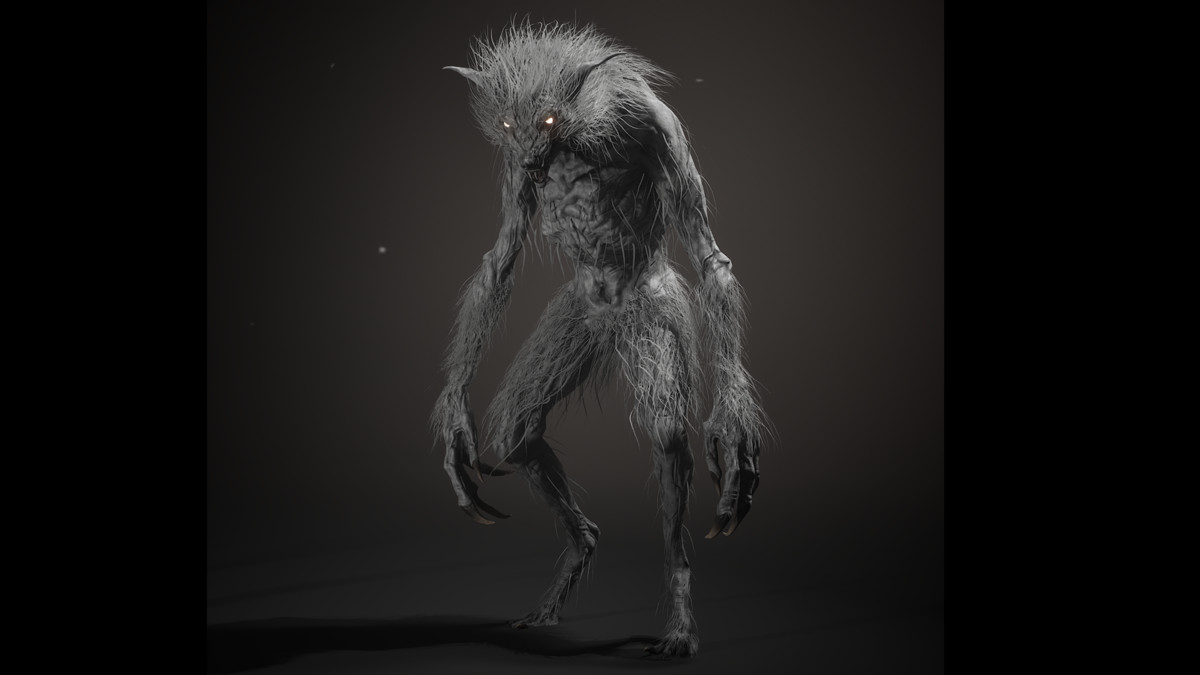 Feral Werewolf Monster