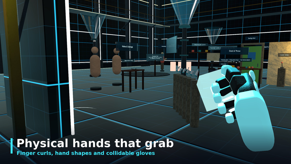 XR Interaction Kit - Physical VR Interactions, Weapons, Vehicles & Climbing