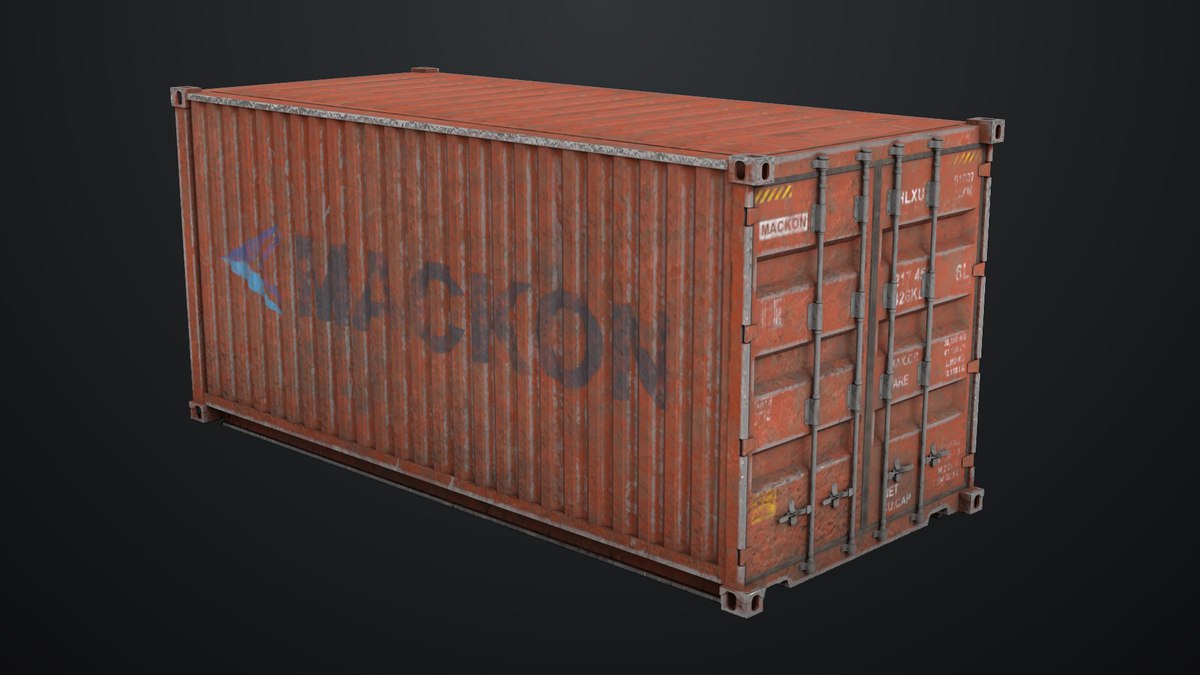 5 Cargo Dusty Container 20ft Single Mat
