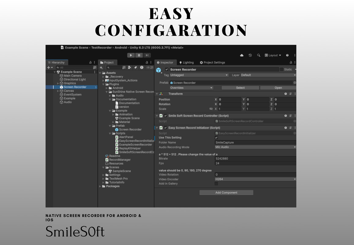 Native Screen Recorder For Android & iOS