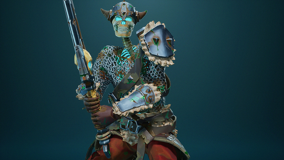 Skeleton Swordsman STY03