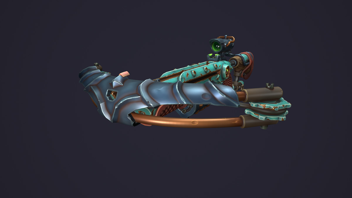 Steampunk crossbow
