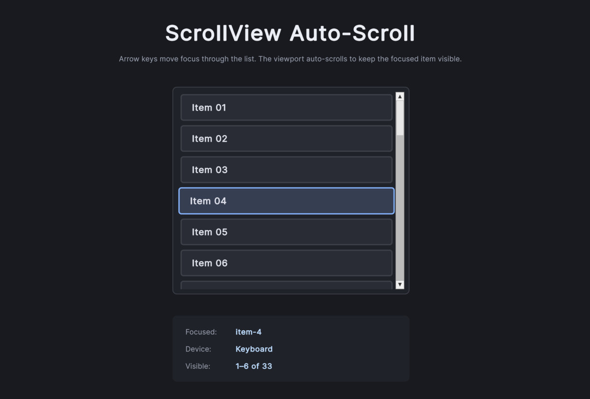 UI Toolkit: Focus & Navigation