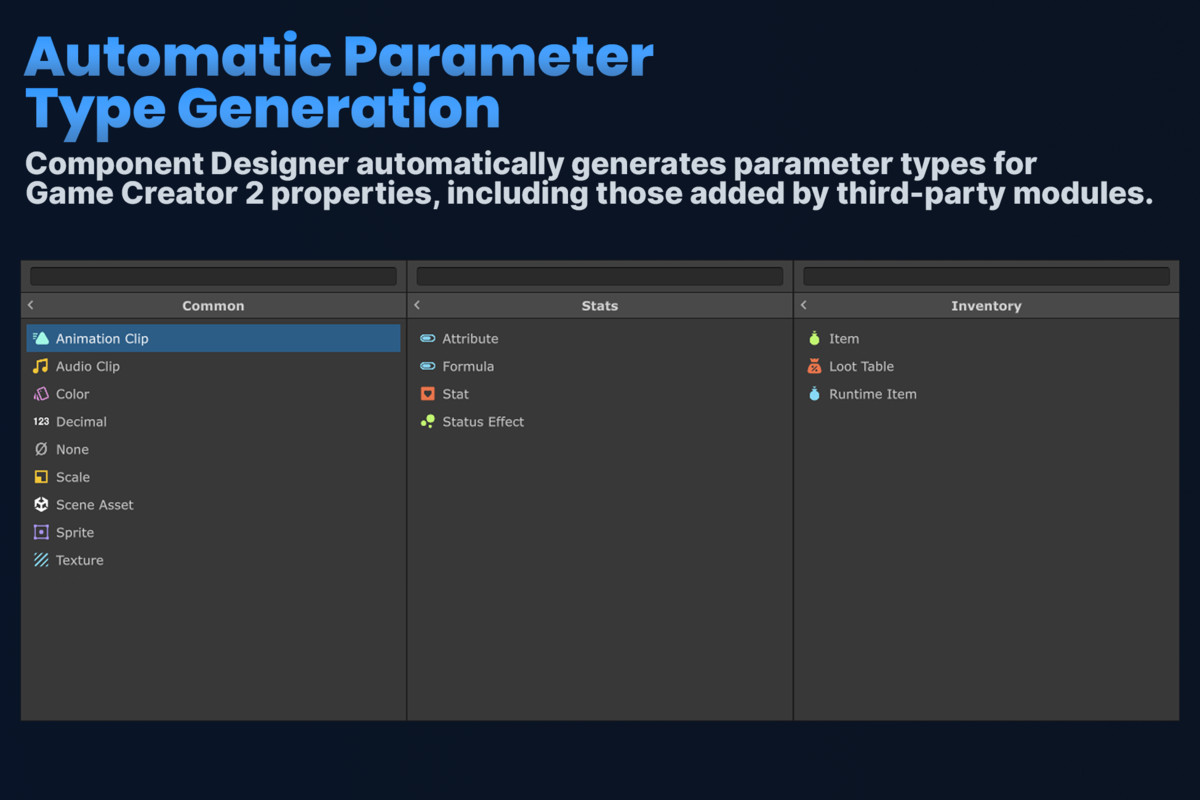 Component Designer | Game Creator 2