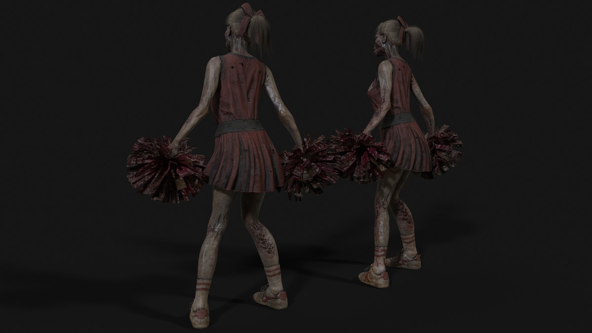 Cheerleader — American School Zombie Collection