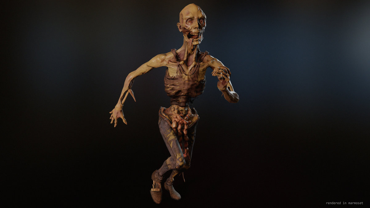 Zombie creepy