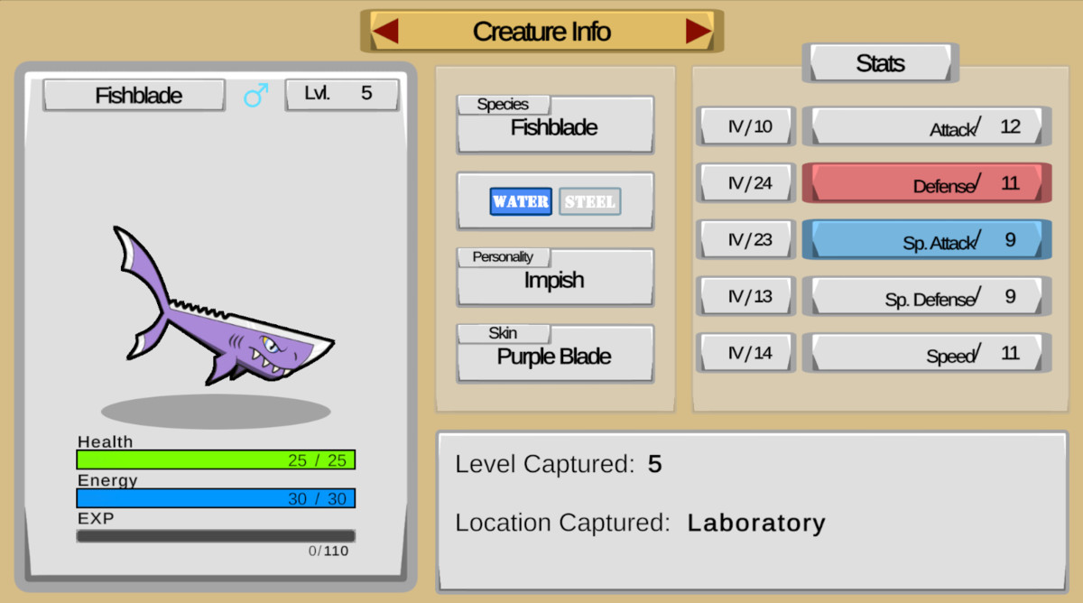 Creatures for Game Creator 2