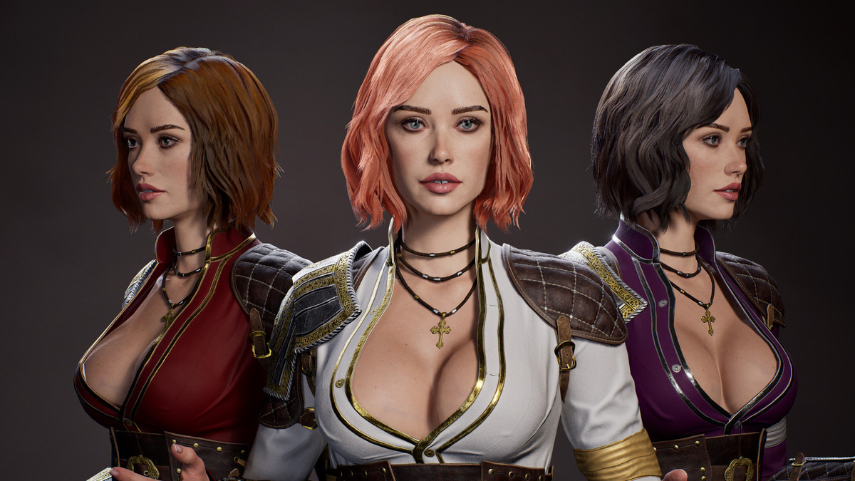 Sword Master - RPG/Semi-Realistic/Female Fantasy Character