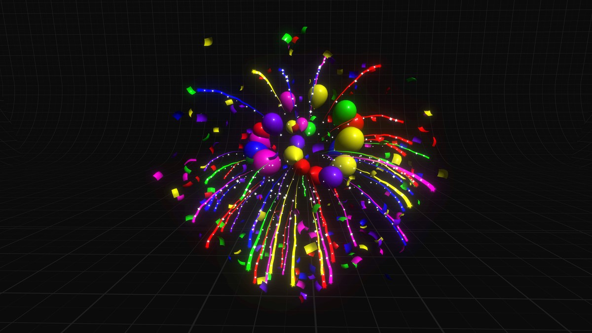Confetti Party Particles URP
