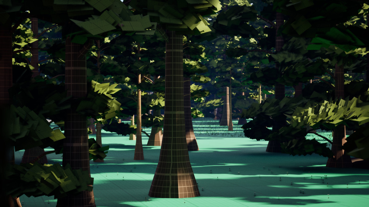 Forest Starter Blockout Kit - 60 Assets Modular Pack for Level Design