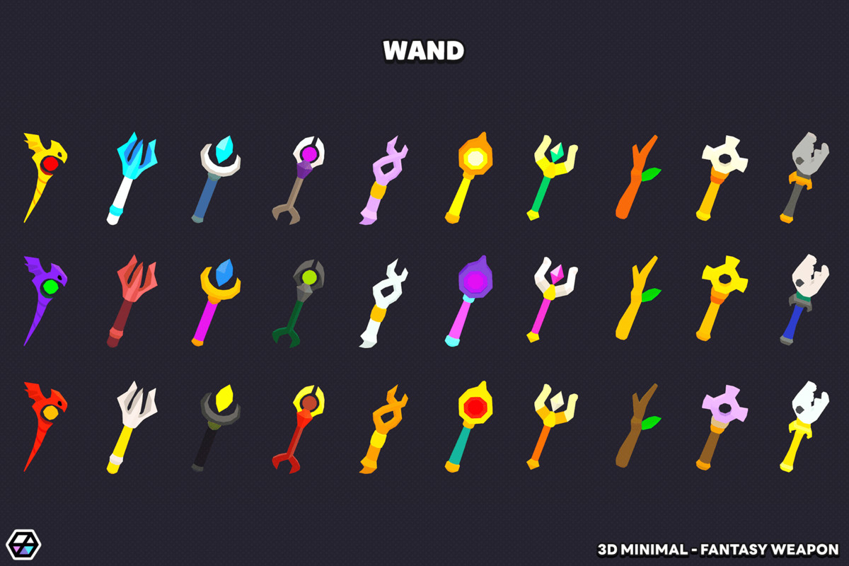 3D Minimal - Fantasy Weapon