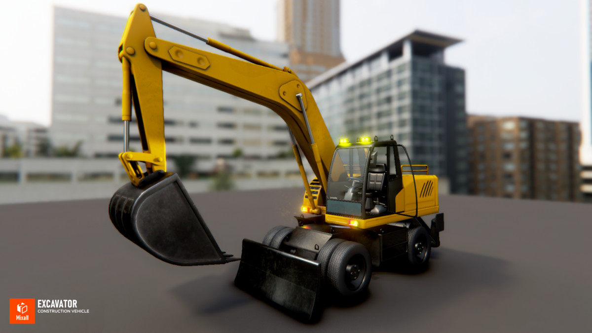 Construction sites, equipment and builders
