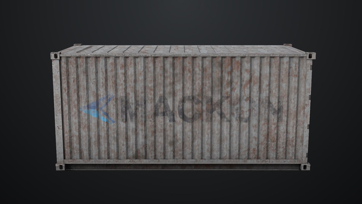 5 Cargo Dusty Container 20ft Single Mat